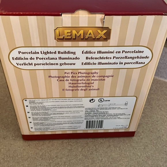 Lemax Christmas Village PET PICS PHOTOGRAPHY #85391 2018...